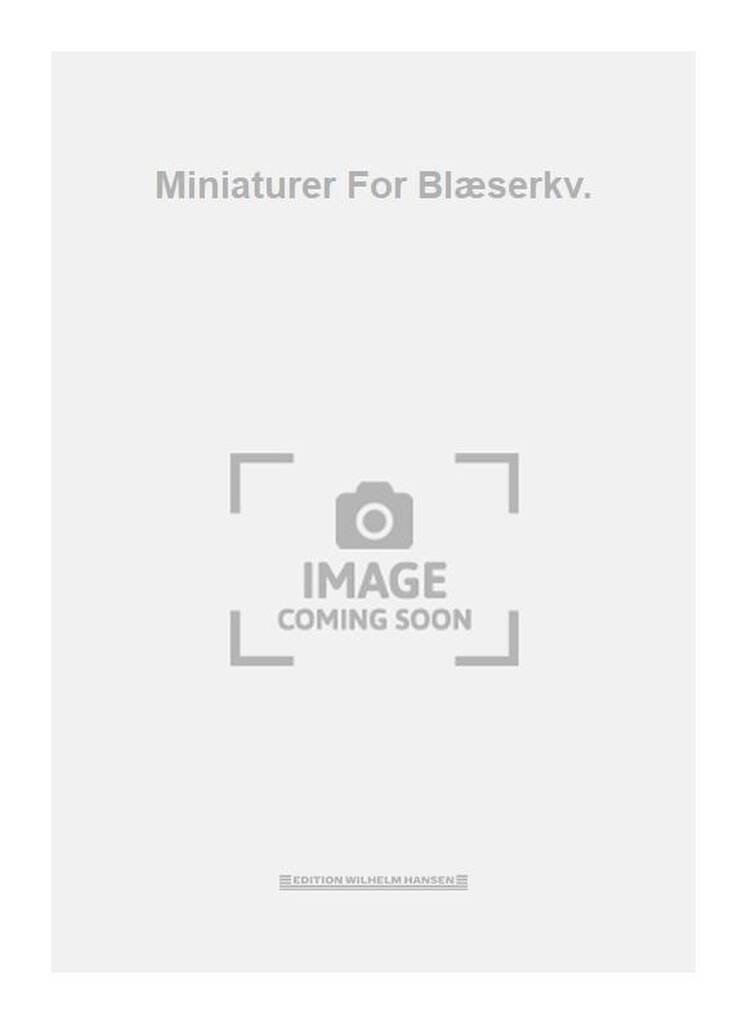 Miniaturer For Blæserkv.