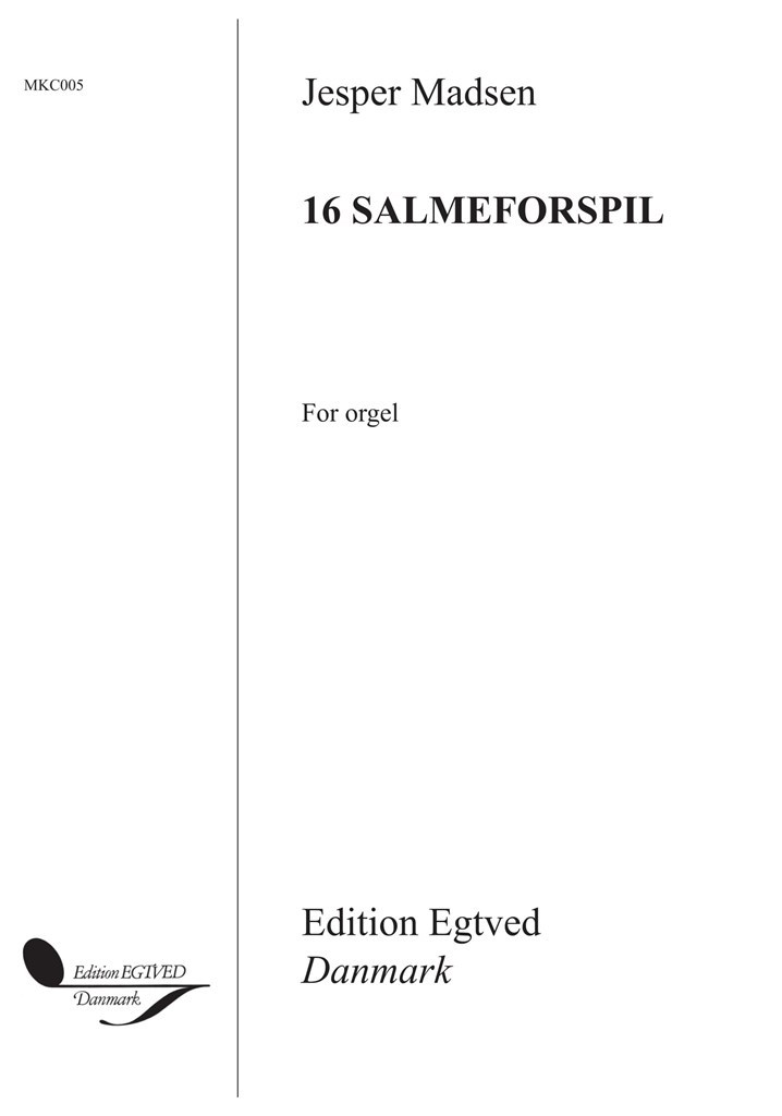 16 Salmeforspil For Orgel
