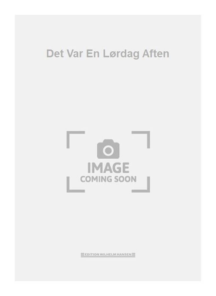 Det Var En Lørdag Aften