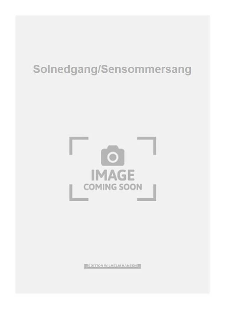 Solnedgang/Sensommersang