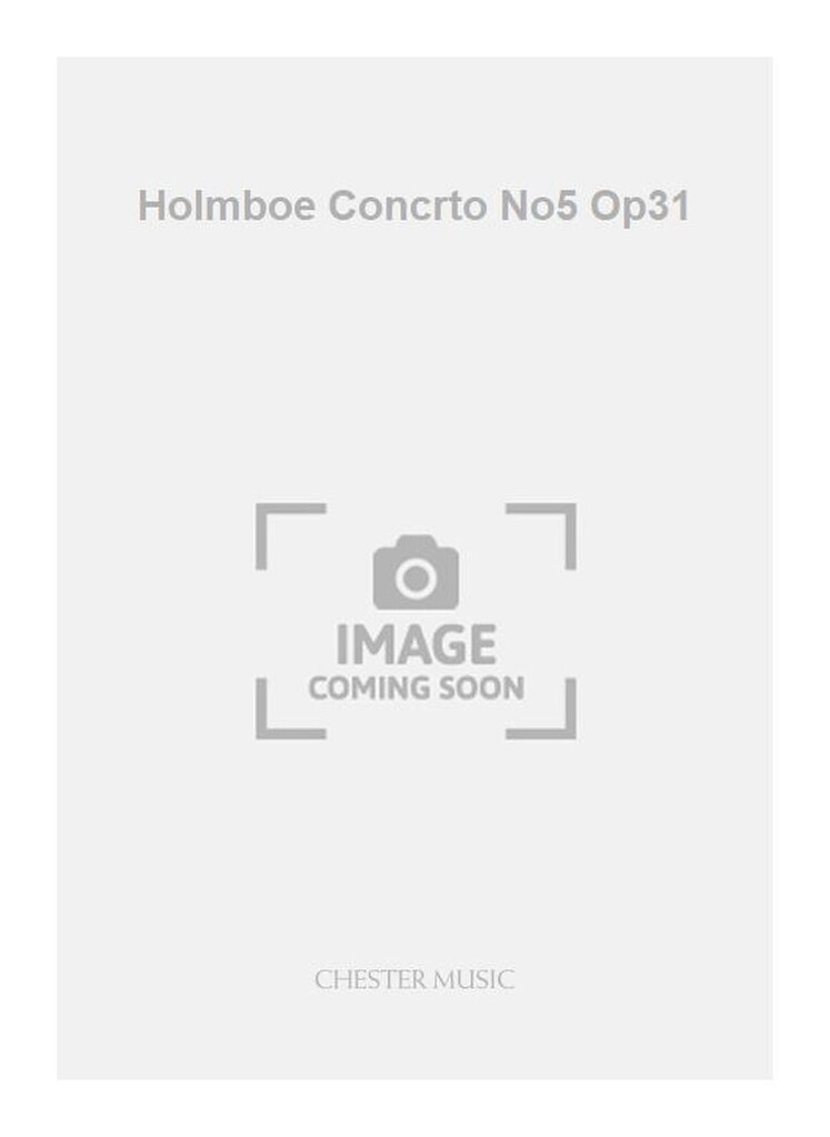 Holmboe Concrto No5 Op31
