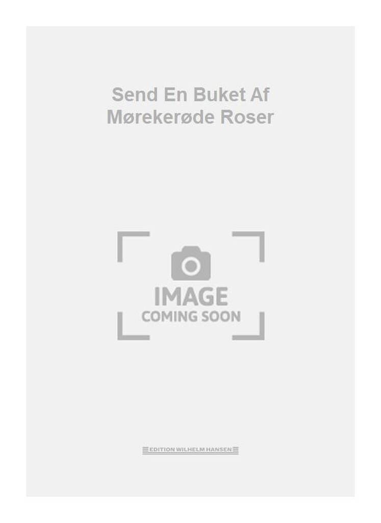 Send En Buket Af Mørekerøde Roser