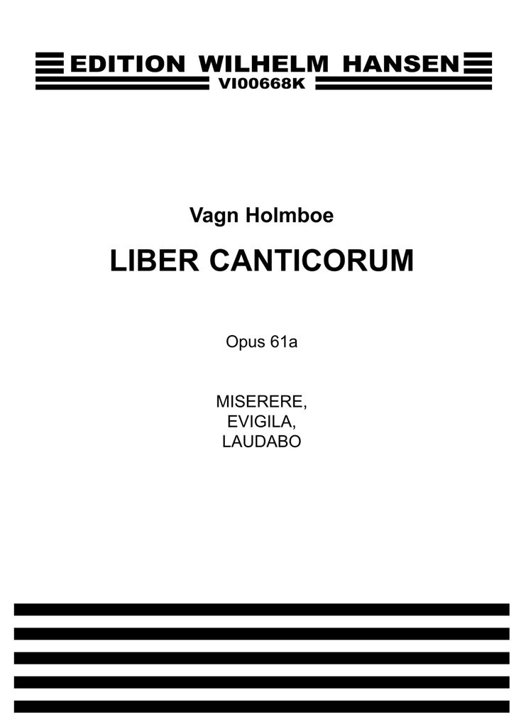 Miserere - Evigila - Laudabo Op. 61a