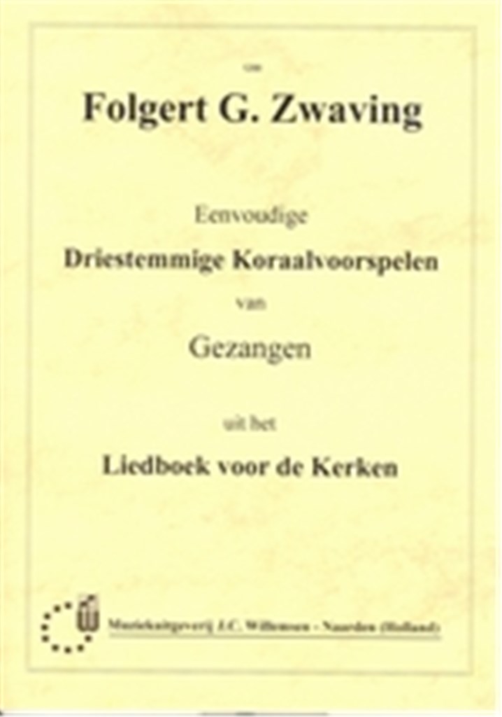 Eenvoudige Driestemmige Koraalvoorspelen