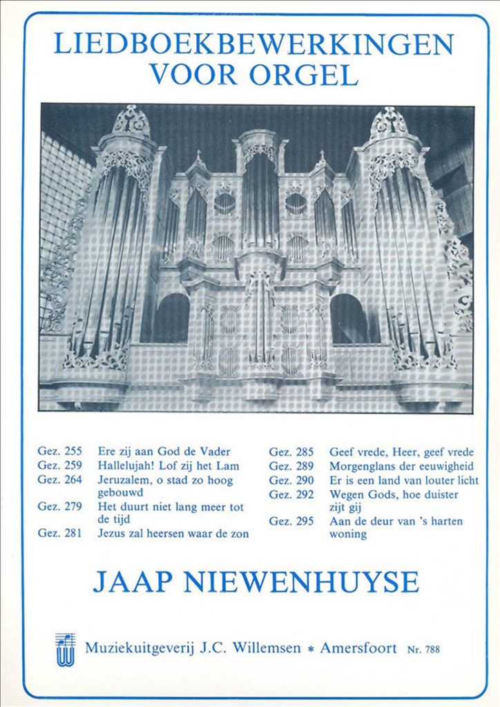 Liedboekbewerkingen voor Orgel