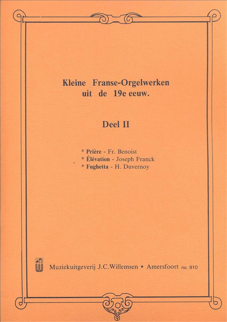 Kleine Franse Orgelwerken uit de 19e Eeuw 2