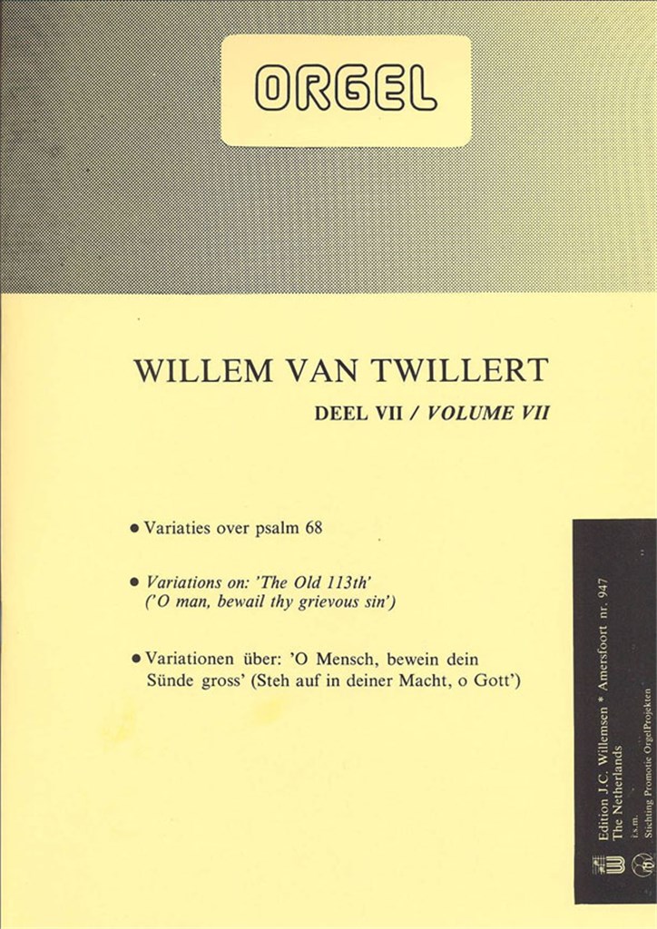 Orgelwerken 7 Variaties over Psalm 68