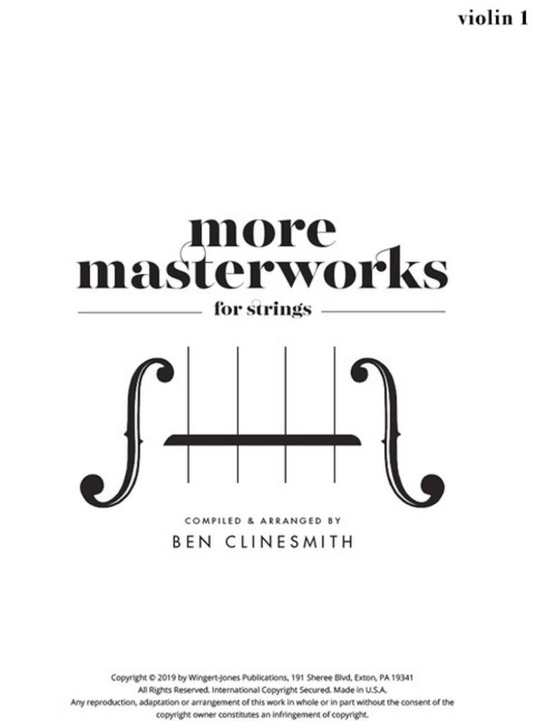 More Masterworks for Strings