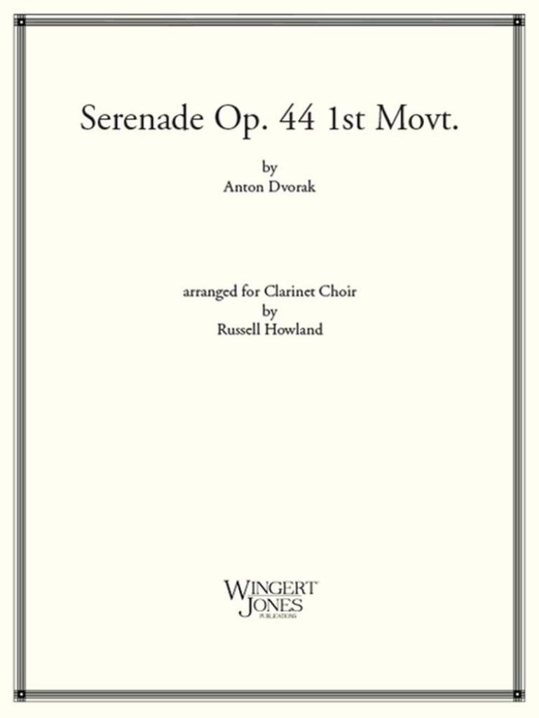 Serenade Op 44 1st Mvt - Score