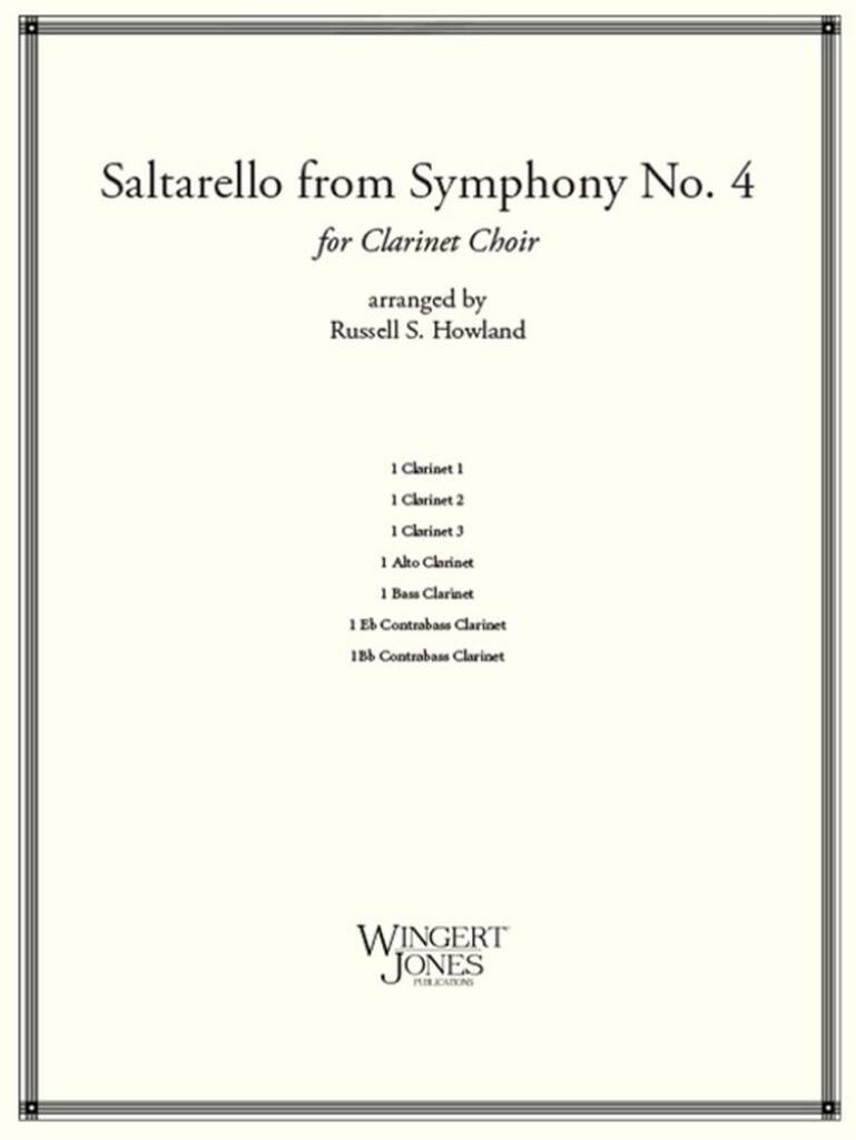 Saltarello from Symphony No.4