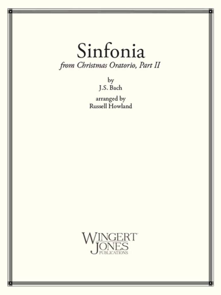 Sinfonia From Christmas Oratorio