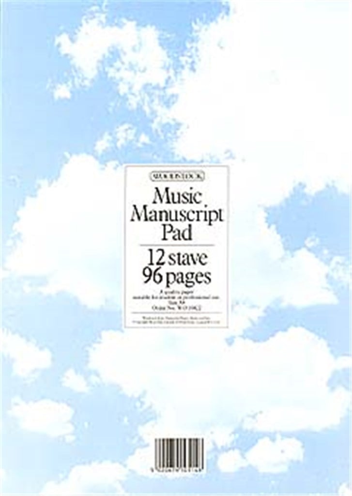 Woodstock Music Manuscript Paper