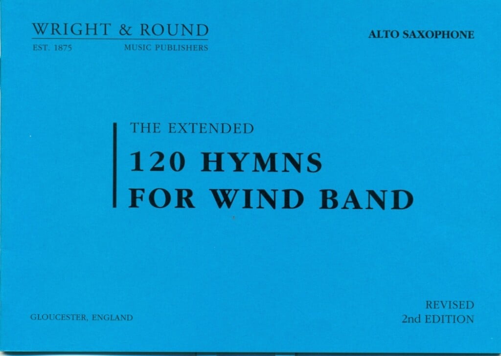 120 Hymns for Wind Band - Alto Sax
