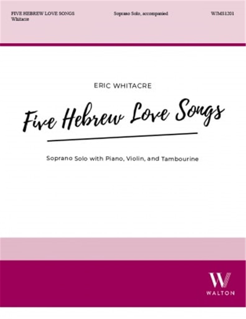 Five Hebrew Love Songs (Solo Version)