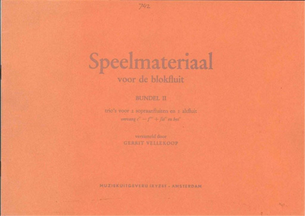 Speelmateriaal voor de Blokfluit Vol.2