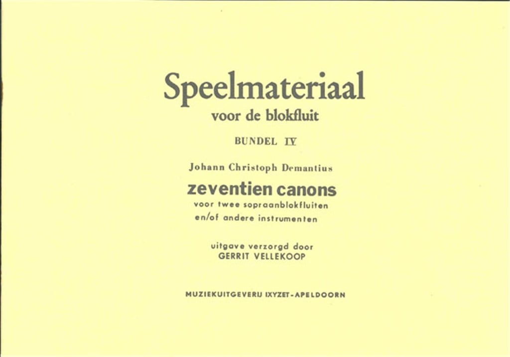 Speelmateriaal voor de Blokfluit Vol.4