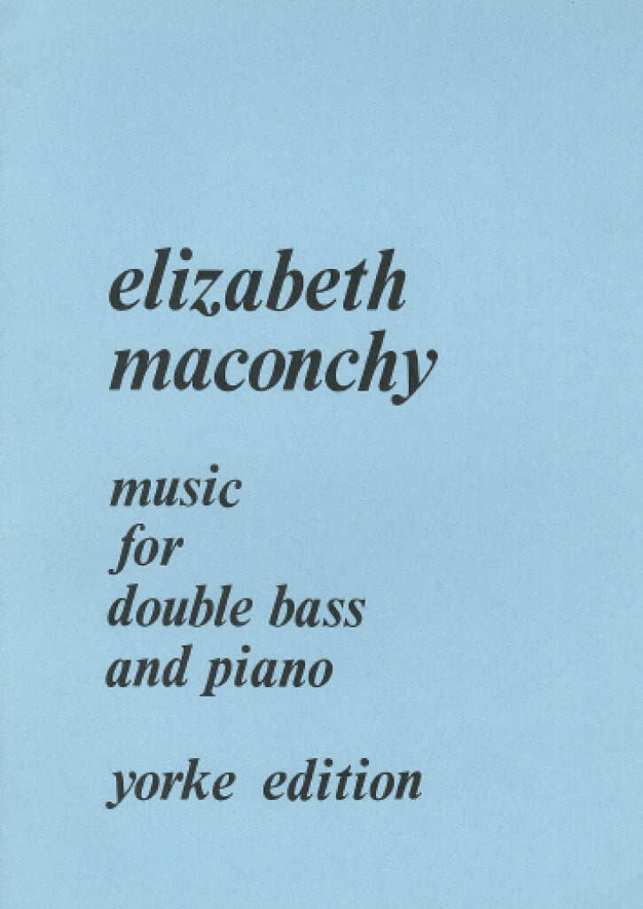 Music For Double Bass and Piano