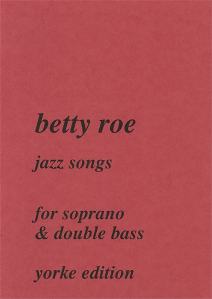 Jazz Songs for Soprano and Double Bass