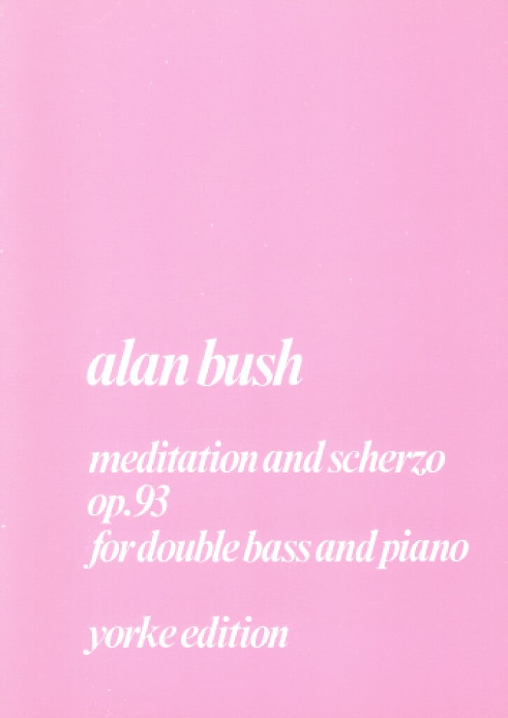 Meditation and Scherzo