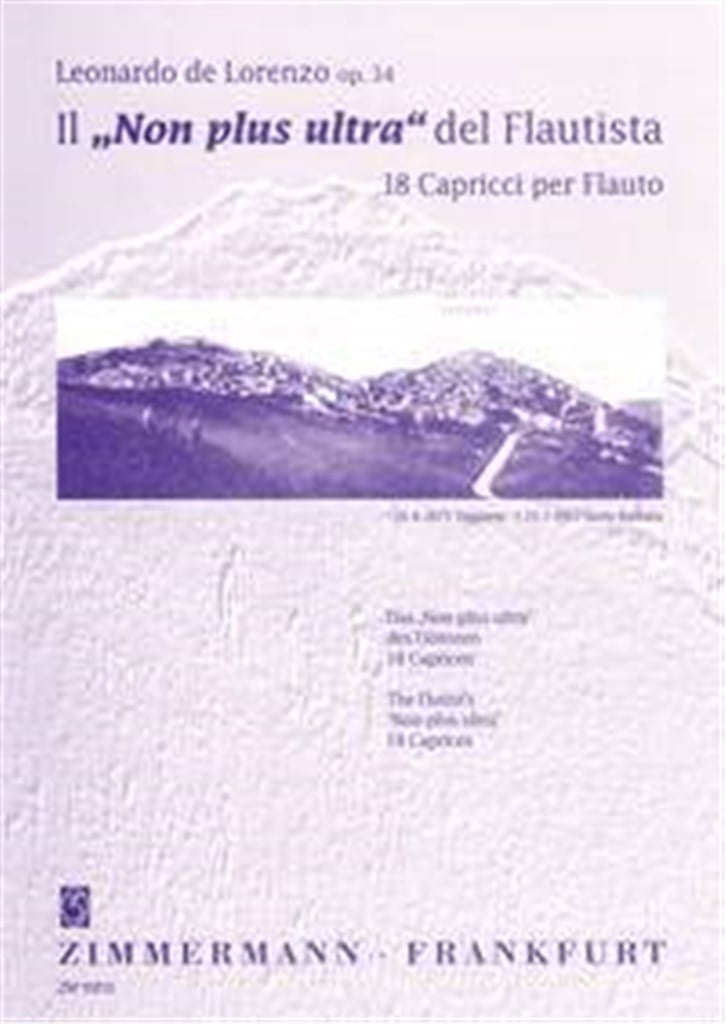 Das Non plus ultra des Flötisten op. 34