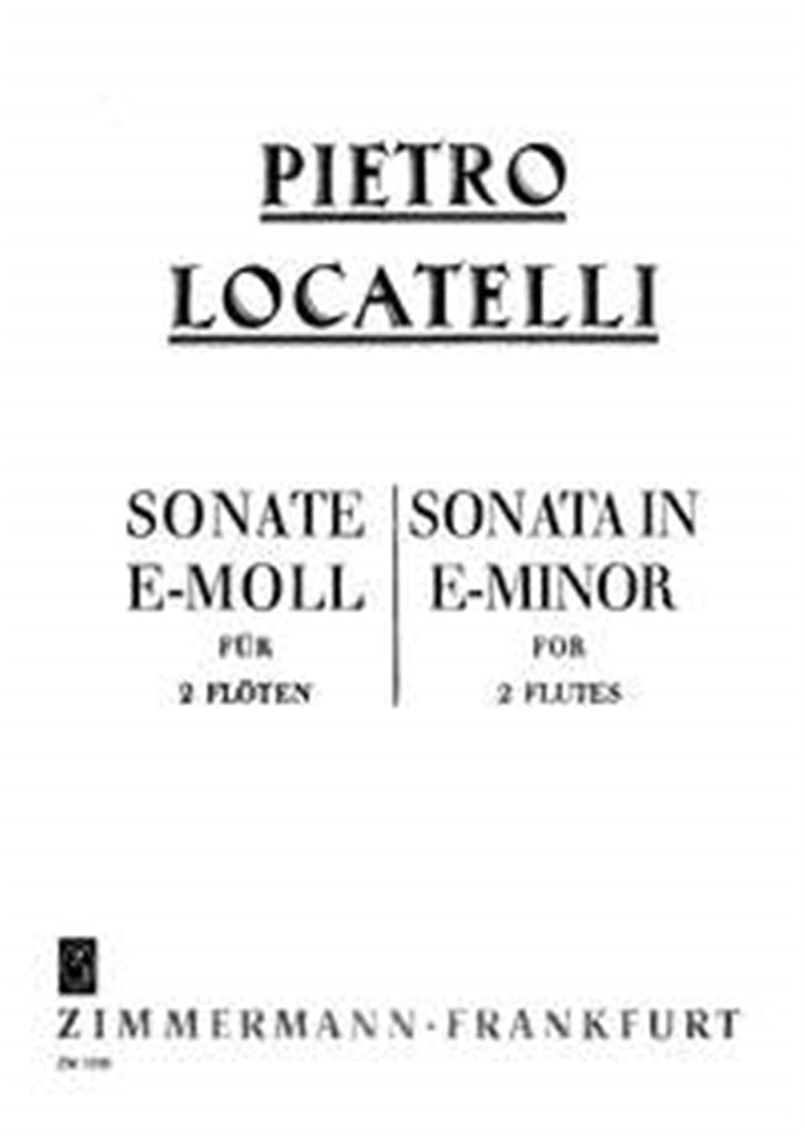 Sonate e-Moll