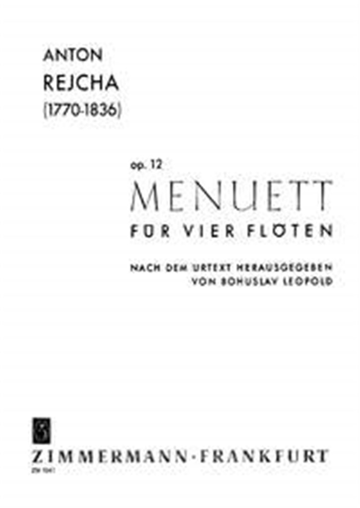 Menuett op. 12