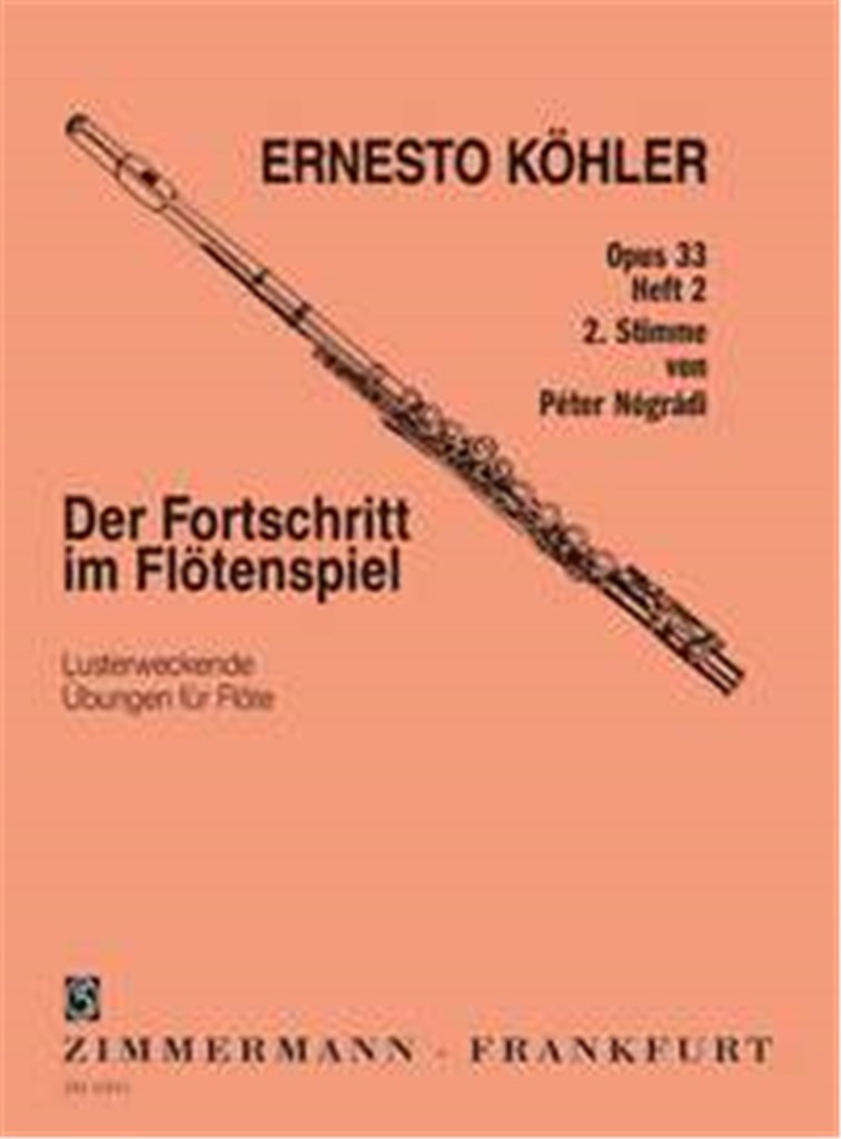 Der Fortschritt im Flötenspiel Op. 33 Heft 2