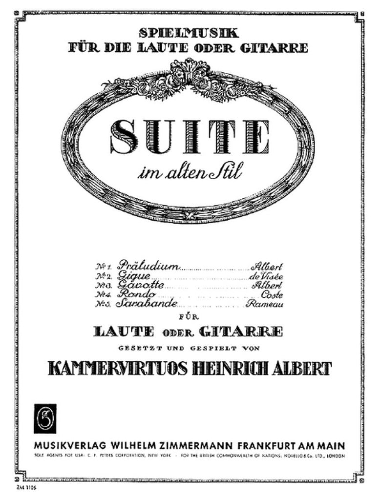 Suite im alten Stil