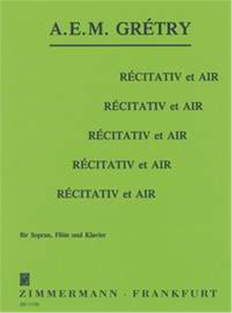Récitativ et Air