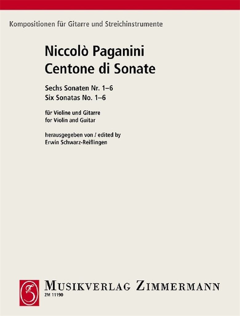 Centone Di Sonate 1-6