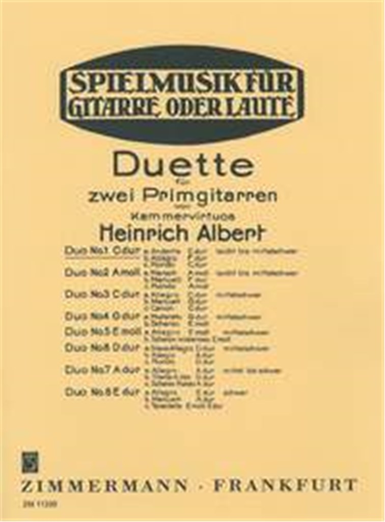 Acht Duette