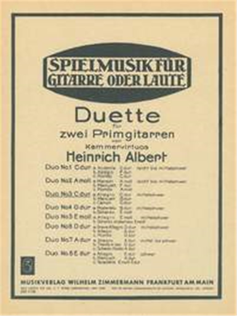 Acht Duette