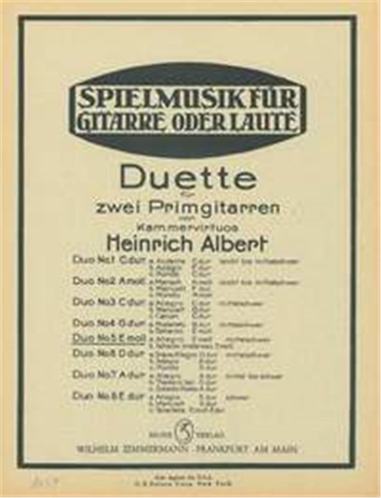 Acht Duette