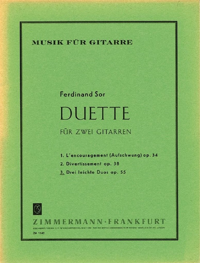 Drei leichte Duos op. 55