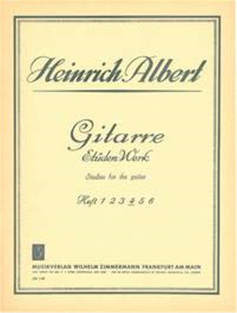 Gitarre-Etüden Heft 4