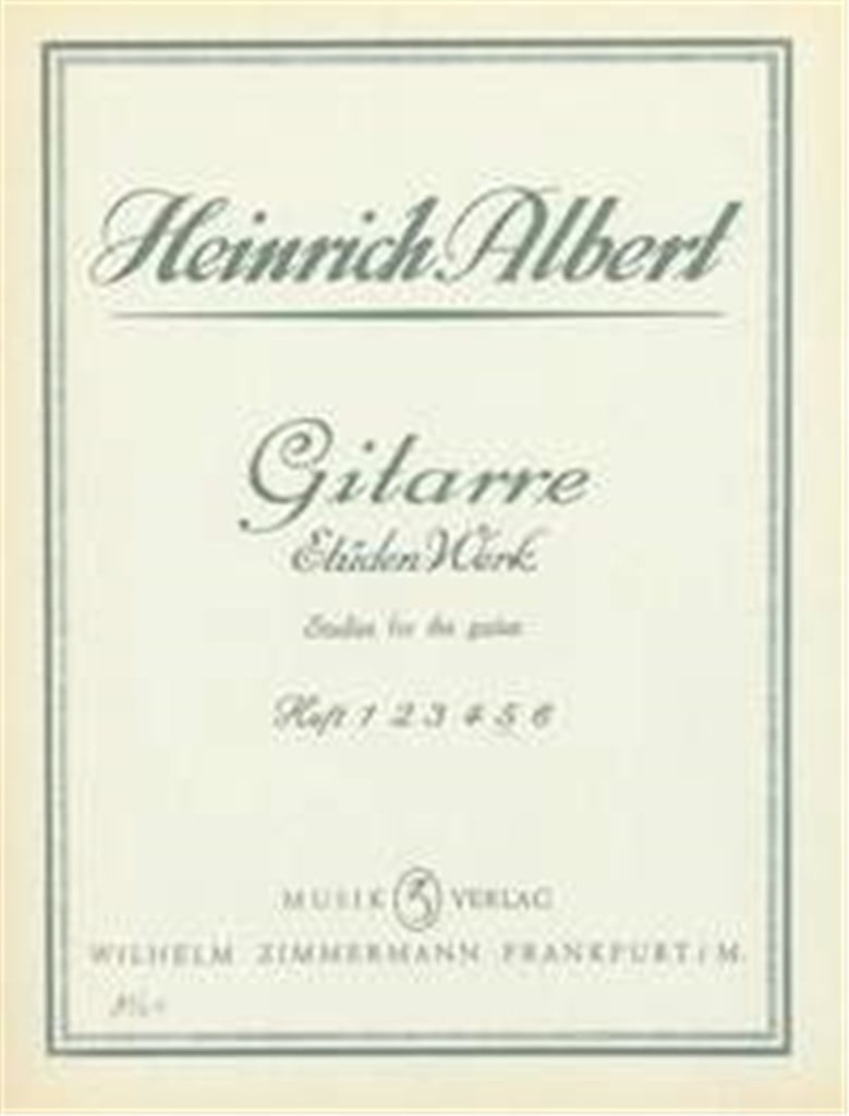 Gitarre-Etüden Heft 5