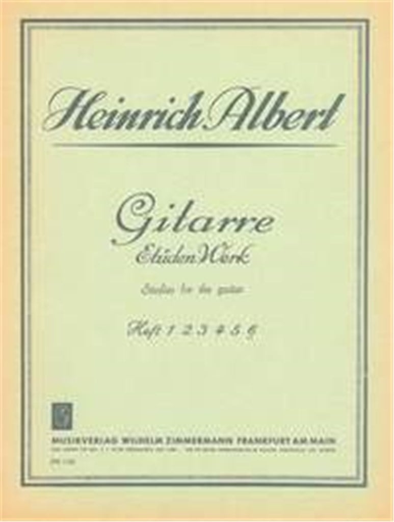 Gitarre-Etüden Heft 6