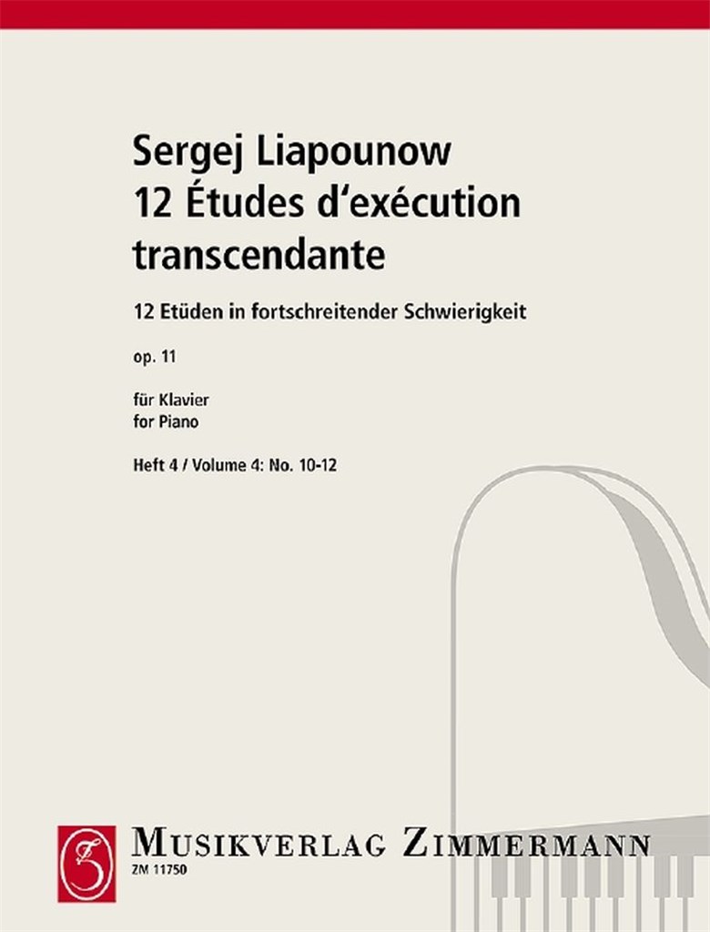 Zwölf Etüden op. 11 Nr. 10-12