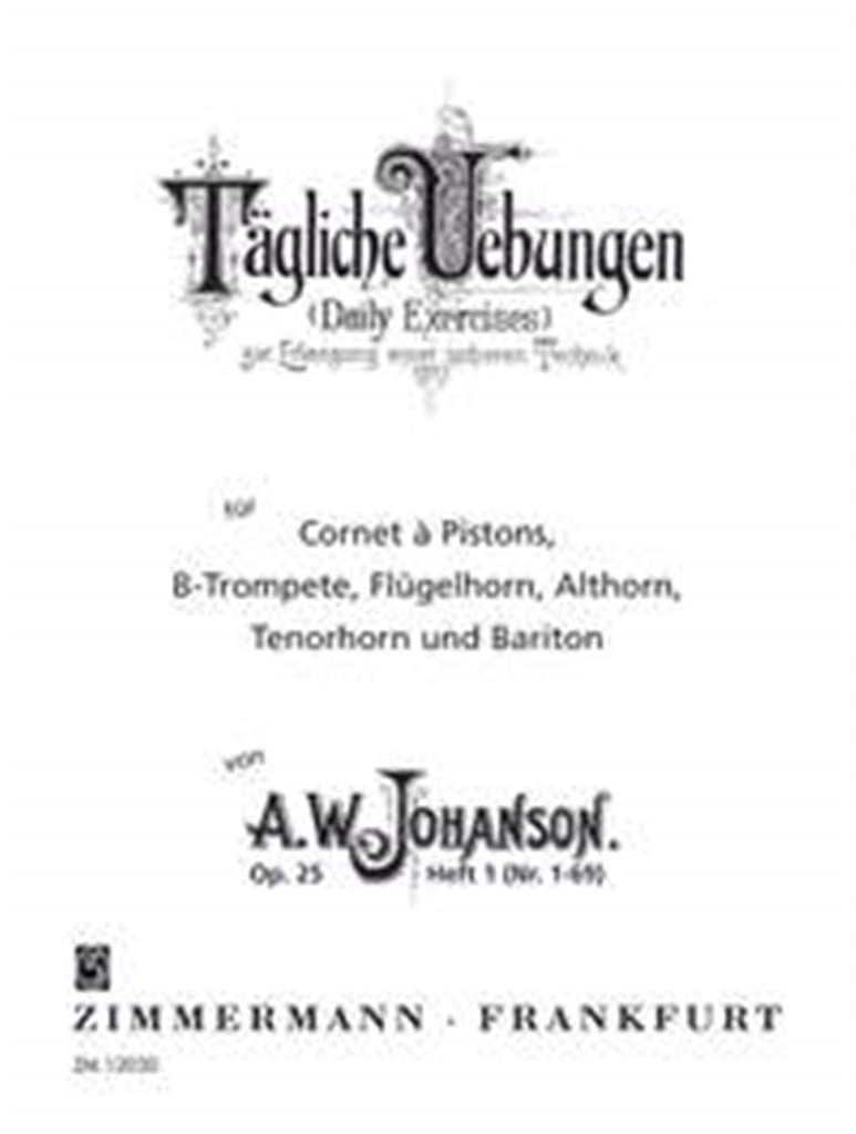 Tägliche Übungen op. 25 Heft 1