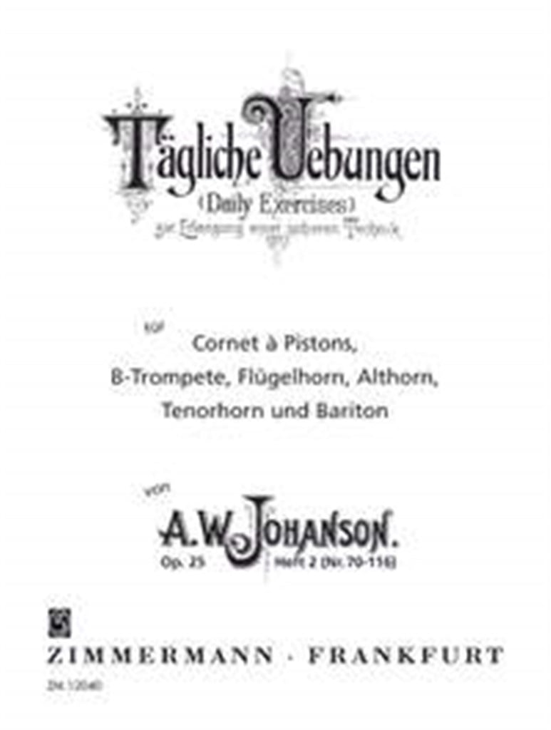 Tägliche Übungen op. 25 Heft 2