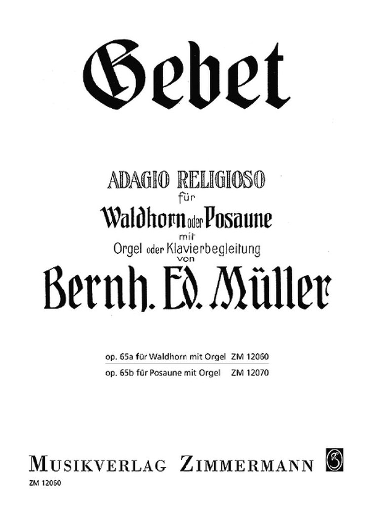 Gebet op. 65a