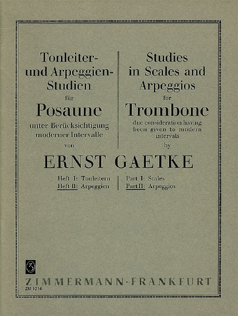 Tonleiter & Arpeggien Studien 2