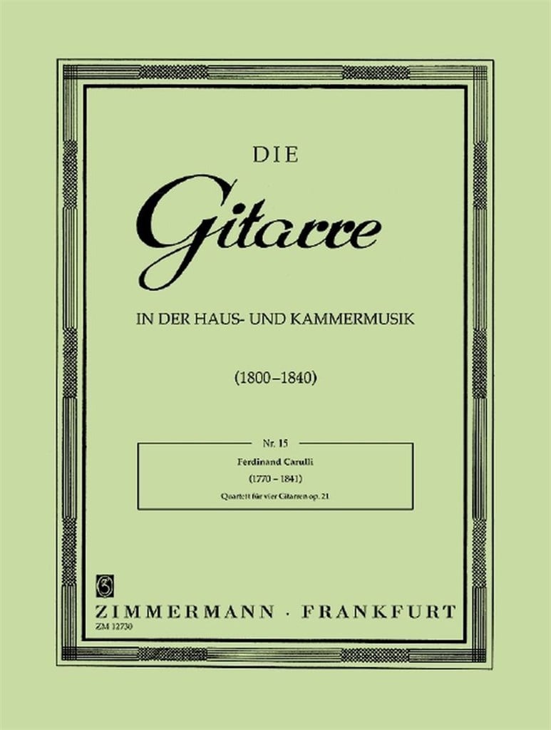 Quartett Opus 21