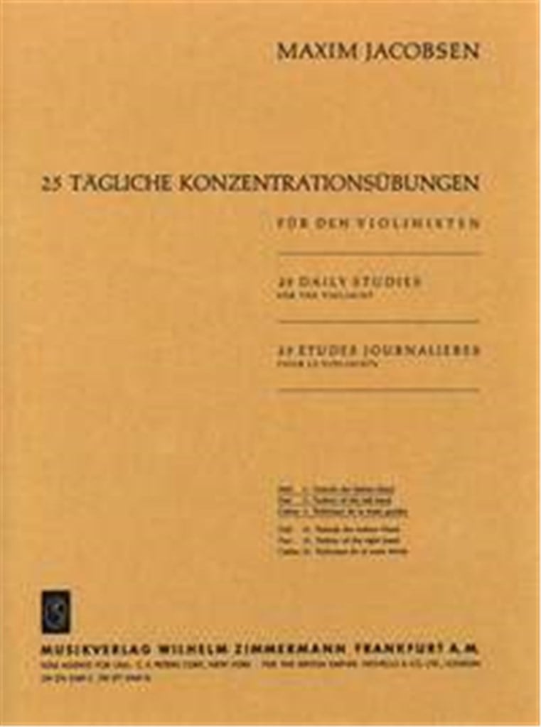 25 tägliche Konzentrationsübungen Heft 1