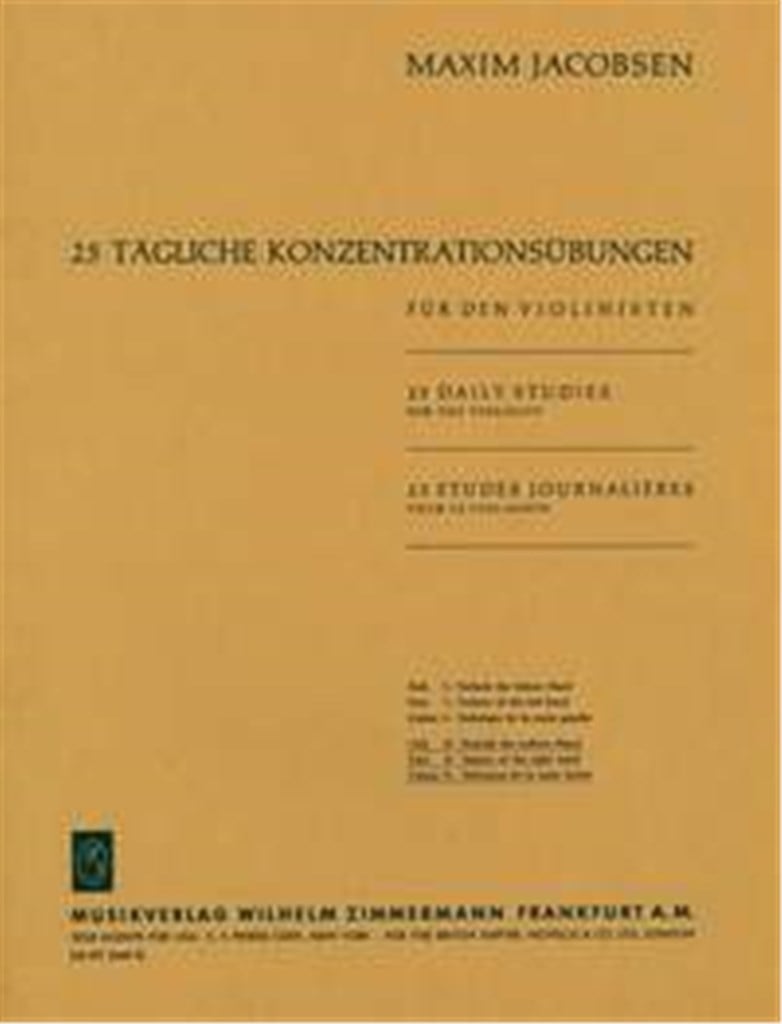 25 tägliche Konzentrationsübungen Heft 2