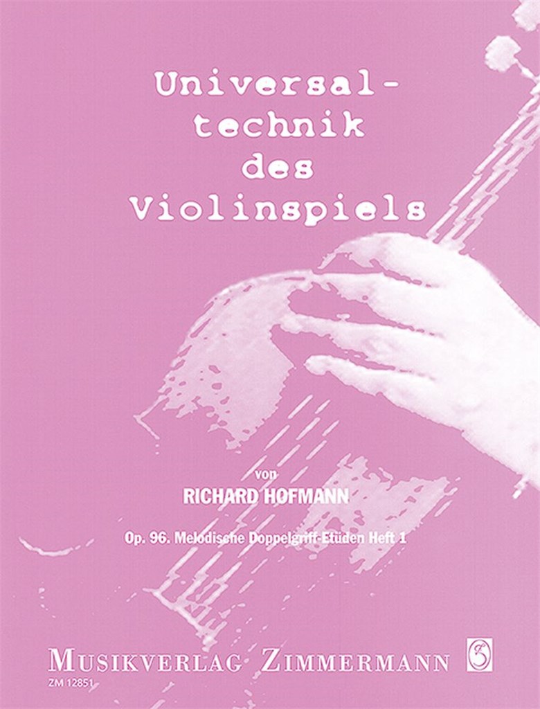 Universal Technique of Violin Playing op. 96 No. 1