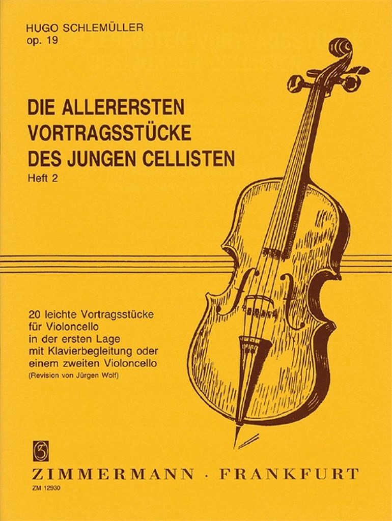 Die Allerersten Vortragsstücke Opus 19 Heft 2