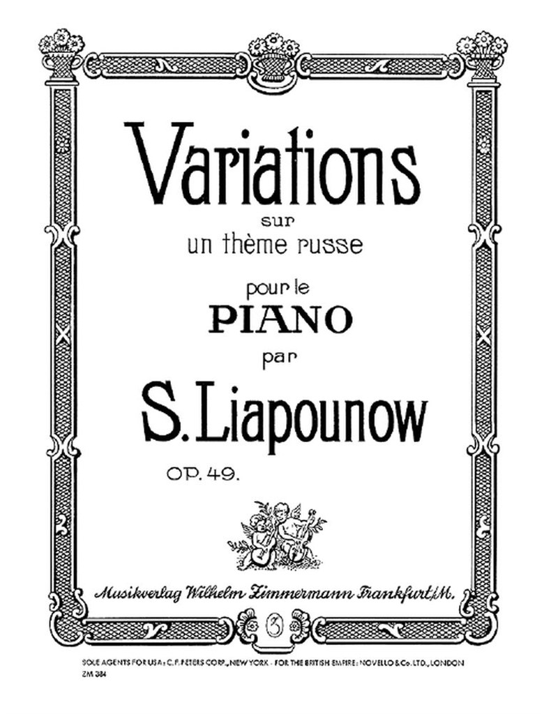 Variations op. 49