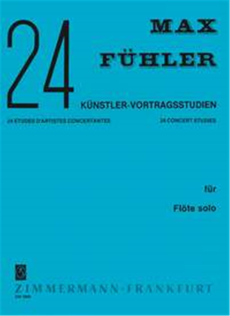 24 Künstler-Vortragsstudien