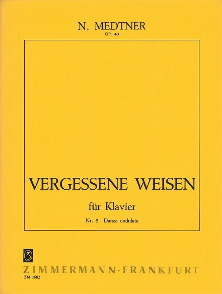 Vergessene Weisen op. 40